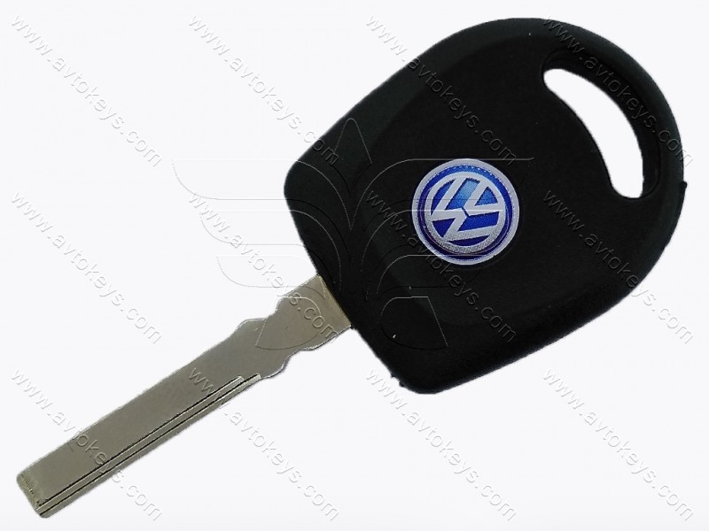 Корпус ключа з місцем під чіп Volkswagen Crafter, лезо HU116