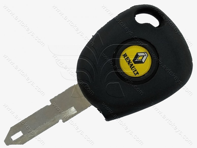 Корпус ключа з місцем під чіп Renault, лезо NE73
