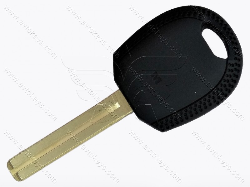 Корпус ключа з місцем під чіп Kia Ceed, Optima, Rio та інші, лезо TOY49, з лого