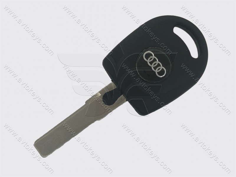 Корпус ключа з місцем під чіп Audi A3, A4, A6, A8 та інші, лезо HU66