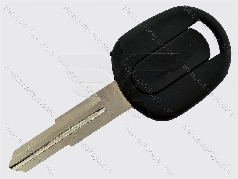 Корпус ключа з місцем під чіп Chevrolet, лезо DWO4R, лого, тип 1
