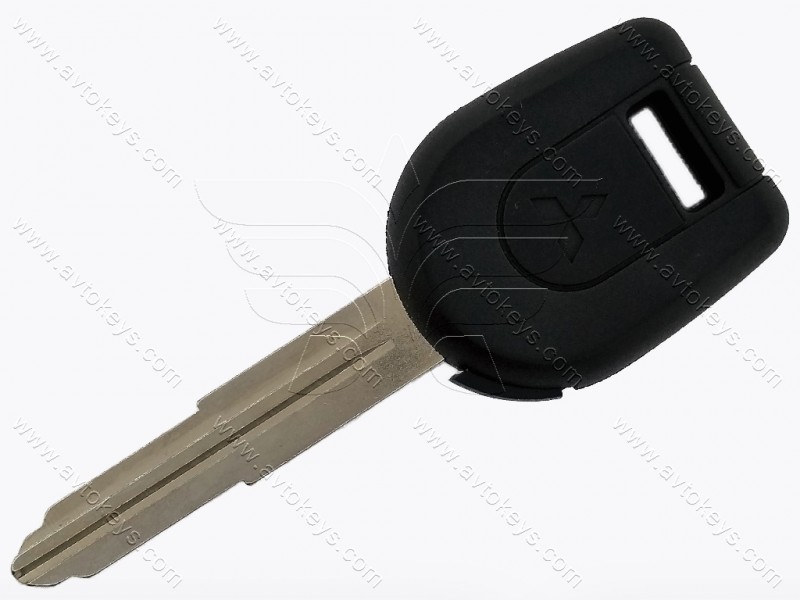 Корпус ключа з місцем під чіп Mitsubishi Mirage, Outlander, Pajero та інші, лезо MIT11R, тип 2