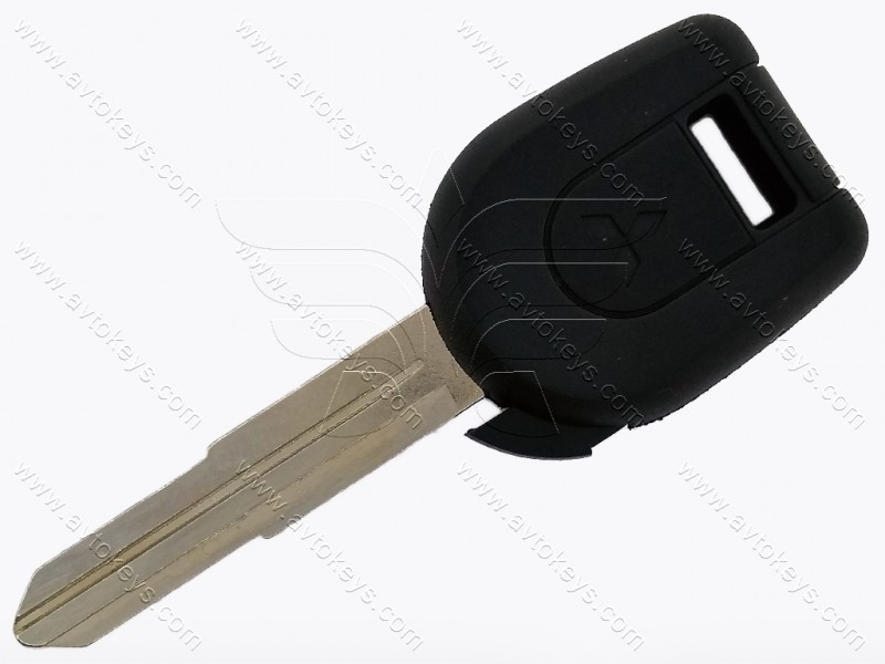 Корпус ключа з місцем під чіп Mitsubishi L200, Montero та інші, лезо MIT8, тип 2