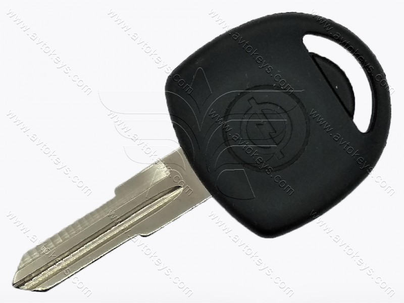 Корпус ключа з місцем під чіп Opel Astra, Tigra, Omega та інші, лезо YM28, лого