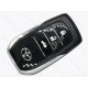 Корпус смарт ключ Toyota Camry, 3 кнопки