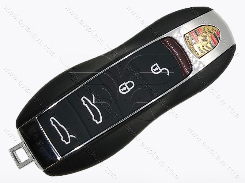 Корпус смарт ключа Porsche 911, Boxter, Panamera, 4 кнопки