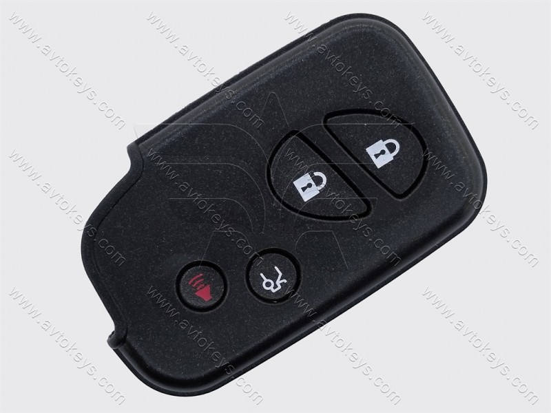 Корпус смарт ключа Lexus GS450H, GS350, IS250 та інші, 3+1 кнопки