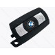 Корпус смарт ключа BMW E-series, 3 кнопки, під акумулятор