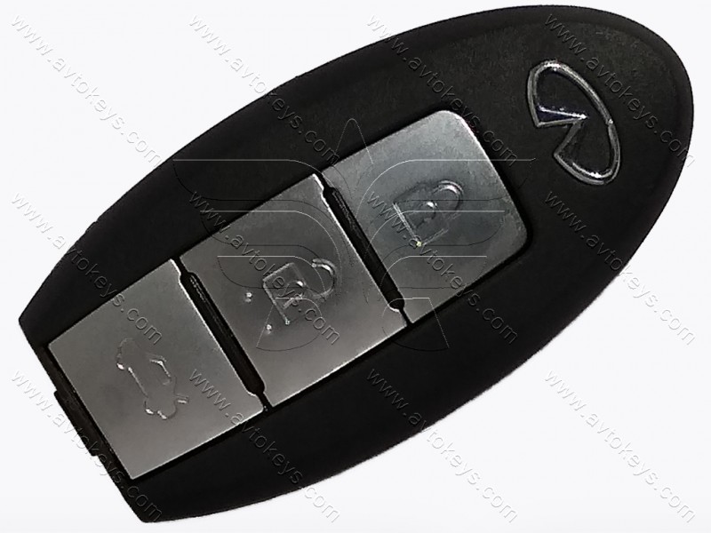 Корпус смарт ключа Infiniti Q50L та інші, 3 кнопки