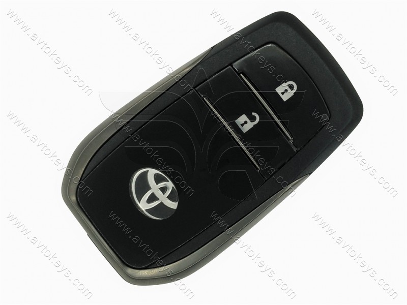 Корпус смарт ключа Toyota Camry та інші, 2 кнопки