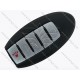 Смарт ключ Nissan Rogue, Америка, 433.92 Mhz, KR5S180144106, PCF7953M/ Hitag Aes/ ID4A, 4+1 кнопки