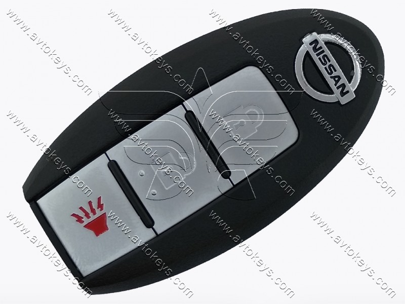 Корпус смарт ключа Nissan Murano, Pathfinder, Rogue та інші, 2+1 кнопки