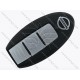 Корпус смарт ключа Nissan Tiida, Qashqai, Leaf та інші, 2 кнопки