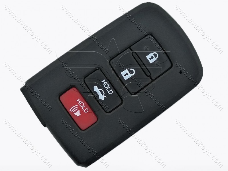Корпус смарт ключа Toyota Avalon, Camry, Corolla, 3+1 кнопки