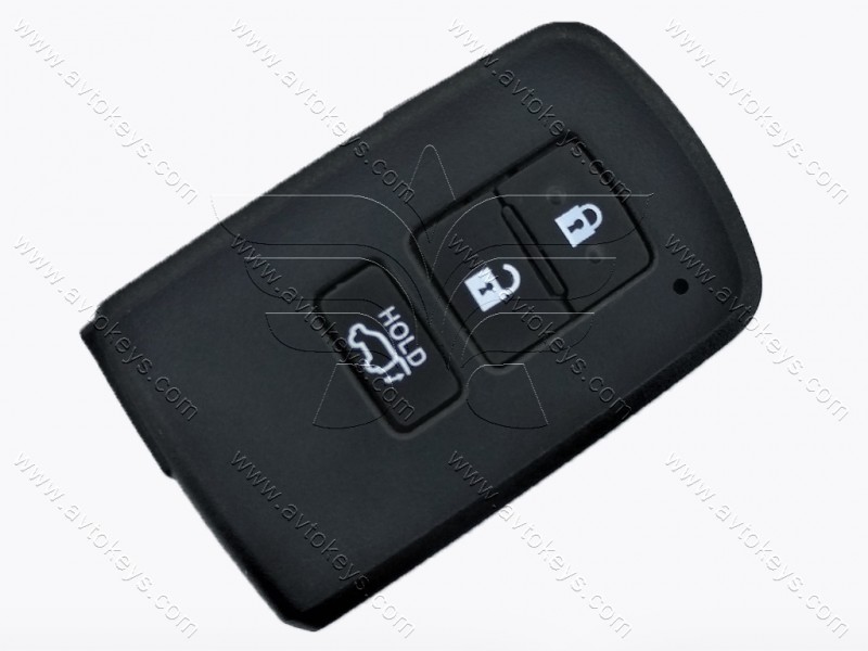 Корпус смарт ключ Toyota Rav4, Highlander, 3 кнопки, OEM