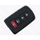 Корпус смарт ключа Toyota Avalon, Camry, Corolla, 3+1 кнопки, OEM