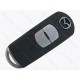 Корпус смарт ключ Mazda 2 кнопки, тип 1
