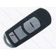 Корпус смарт ключа Mazda 3+1 кнопки, тип 1