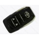 Корпус викидного ключа Toyota Rav 4, 2 кнопки, лезо TOY43, під переробку