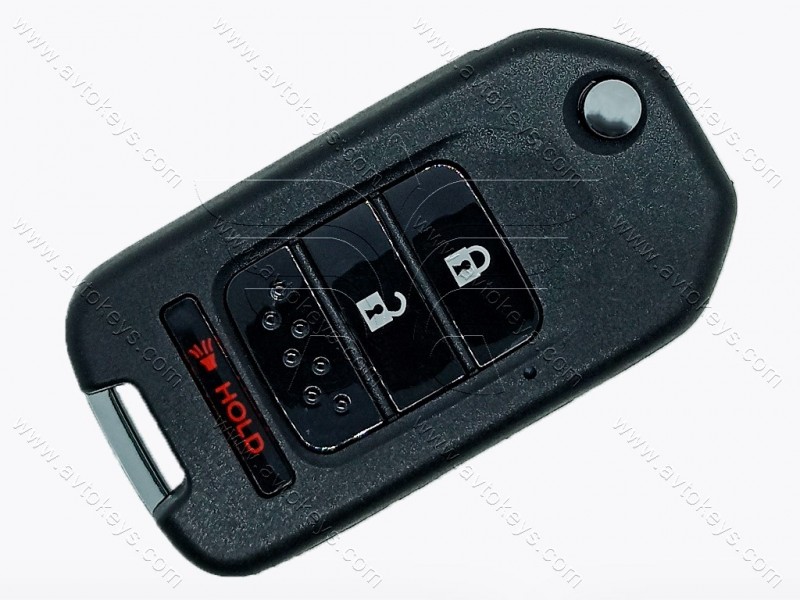 Корпус викидного ключа Honda CR-V, Crosstour та інші, 2+1 кнопки, під переробку