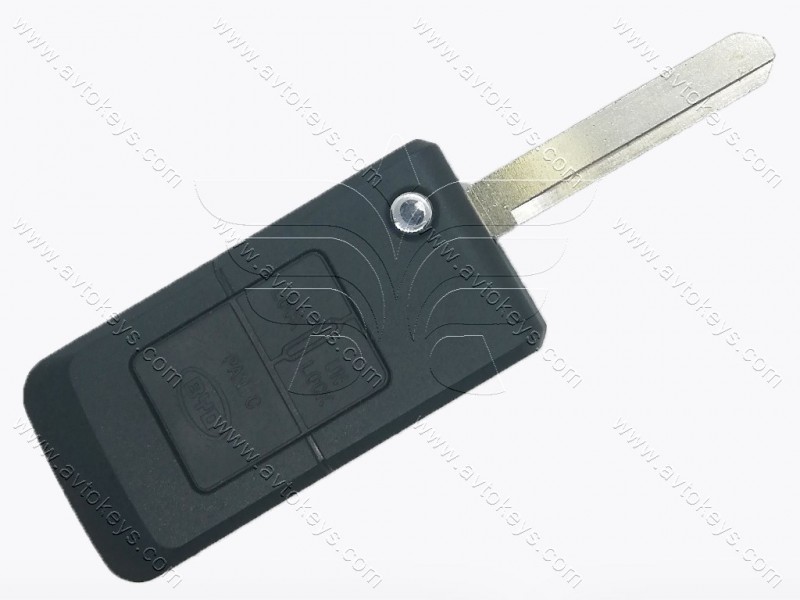 Корпус викидного ключа BYD, 3 кнопки, лезо D-084 (праве), з лого
