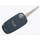 Корпус викидного ключа Fiat, 1 кнопки, лезо GT15, під переробку, тип 1, темно-синій