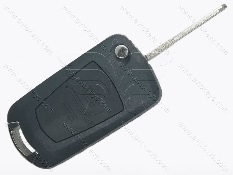 Корпус викидного ключа Opel 2 кнопки, лезо YM28, під переробку