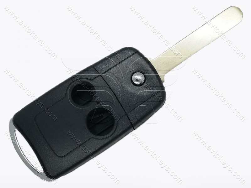 Корпус викидного ключа Acura 2 кнопки, лезо HON66
