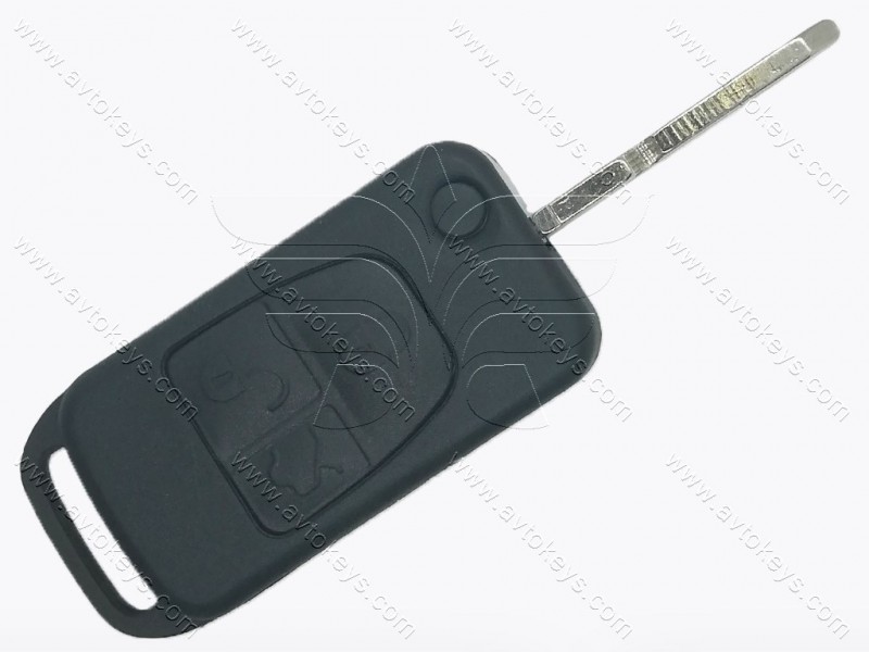 Корпус викидного ключа Mercedes ML-class та інші, 3 кнопки, лезо HU39