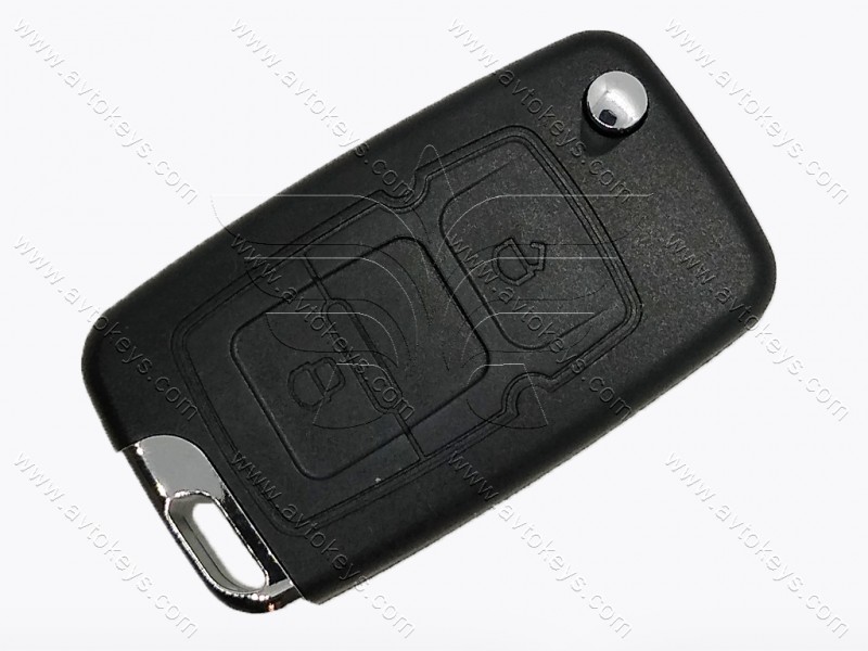 Корпус викидного ключа Geely Emgrand EC7 та інші, 2 кнопки, лого