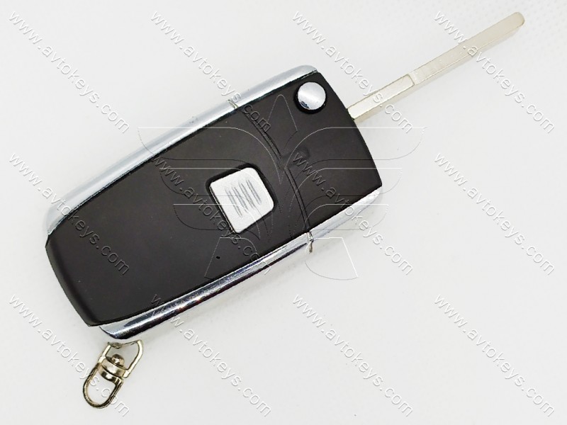 Корпус викидного ключа Fiat, 1 кнопки, лезо SIP22, під переробку, тип 2