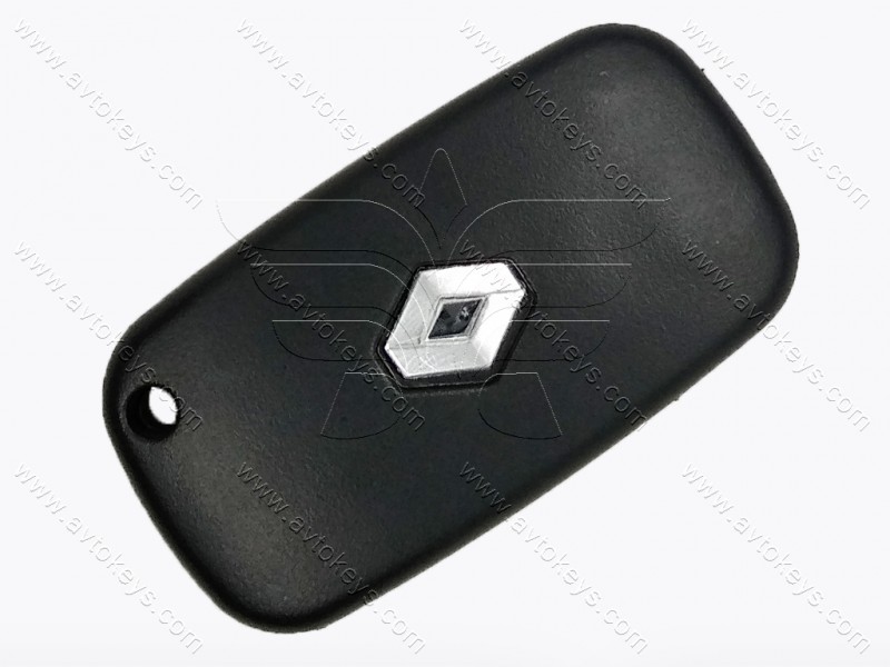 Корпус викидного ключа Renault Clio 4, Twingo, 3 кнопки, лезо VA2, лого