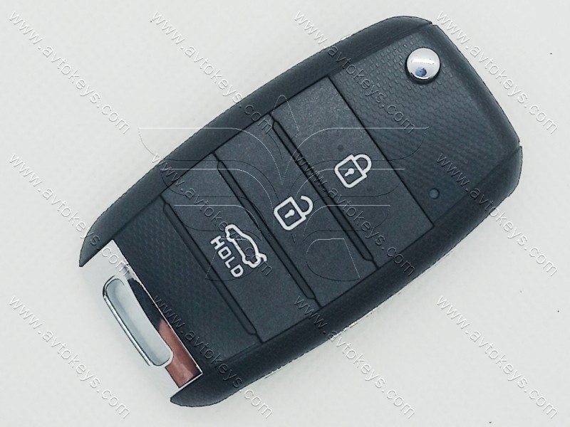 Корпус викидного ключа Kia, 3 кнопки, лезо TOY48