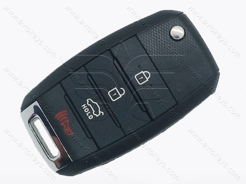 Корпус викидного ключа Kia, кнопки 3+1, лезо TOY48