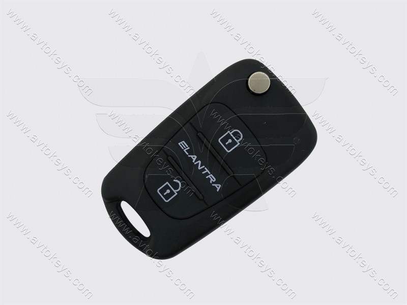 Корпус викидного ключа Hyundai Elantra 3 кнопки, лезо HYN14