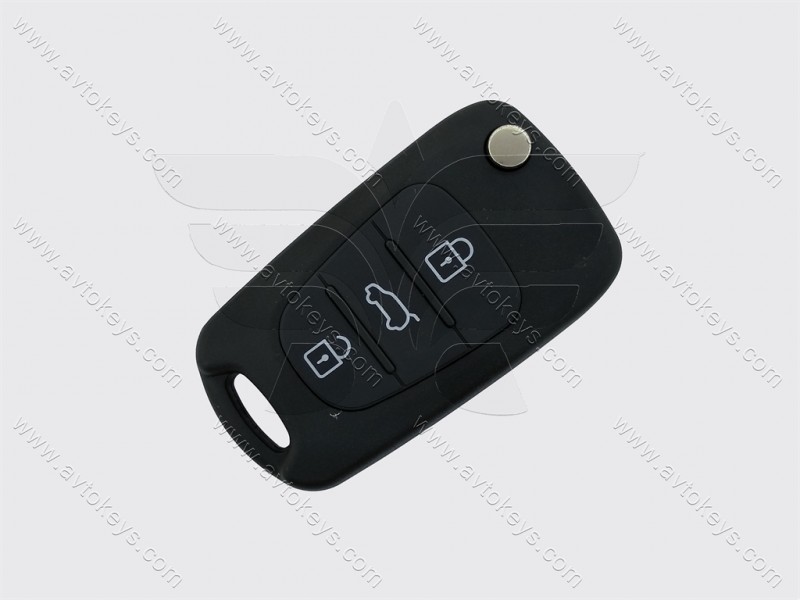 Корпус викидного ключа Hyundai/Kia 3 кнопки, лезо HYN14