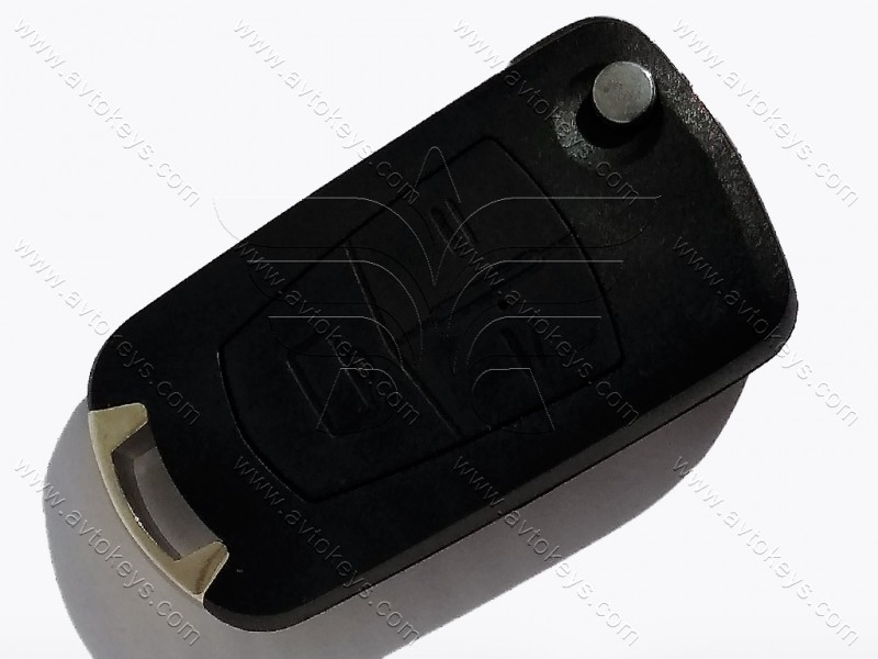 Корпус викидного ключа Opel 3 кнопки, лезо HU46, під переробку