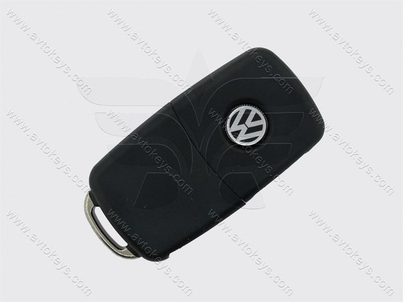 Корпус викидного ключа Volkswagen, Skoda, Seat, 3 кнопки, лезо HU66, з 2011 року
