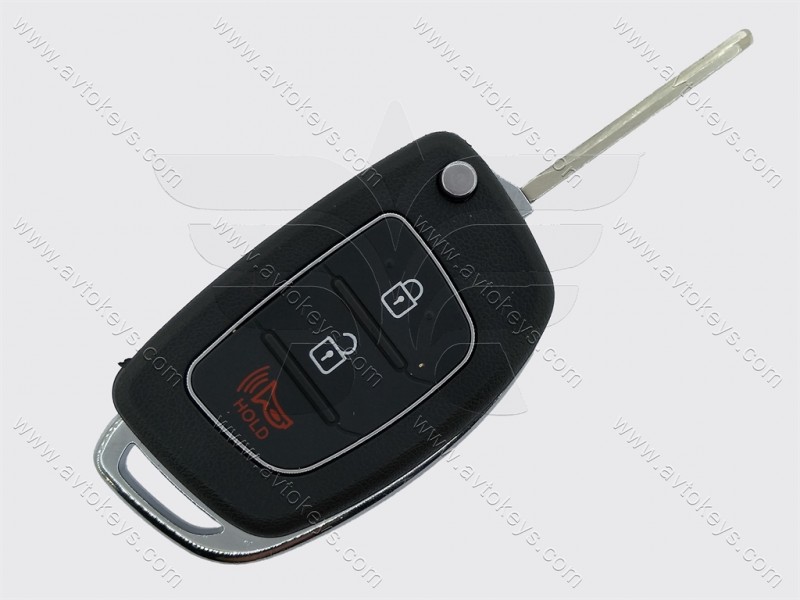 Корпус викидного ключа Hyundai 2+1 кнопки, лезо HYN14R