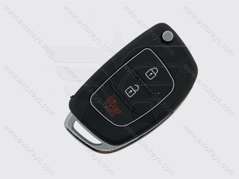 Корпус викидного ключа Hyundai 2+1 кнопки, лезо HYN14R