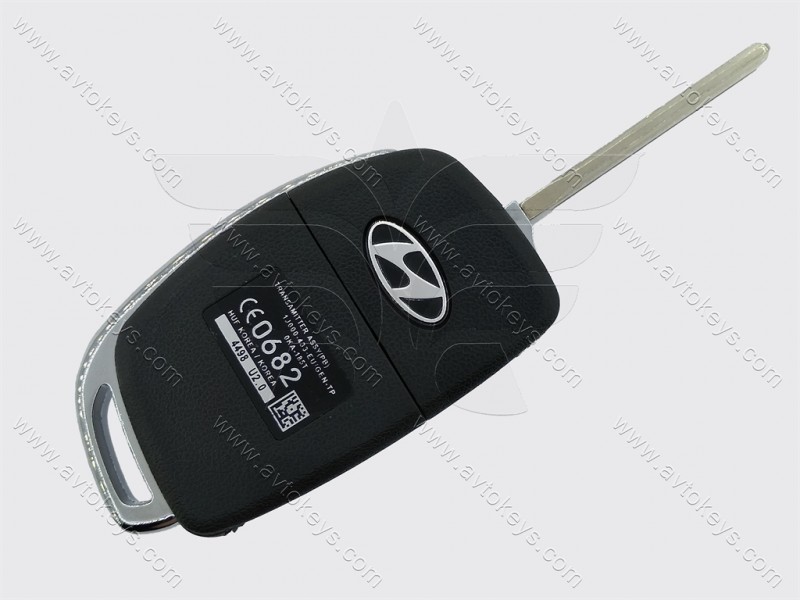 Корпус викидного ключа Hyundai 2+1 кнопки, лезо TOY49