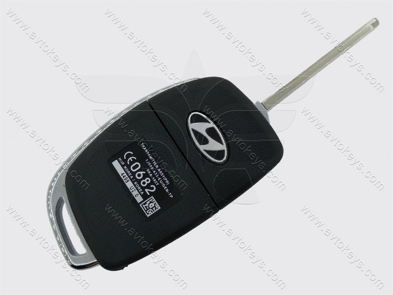 Корпус викидного ключа Hyundai 3 кнопки, лезо HYN14R
