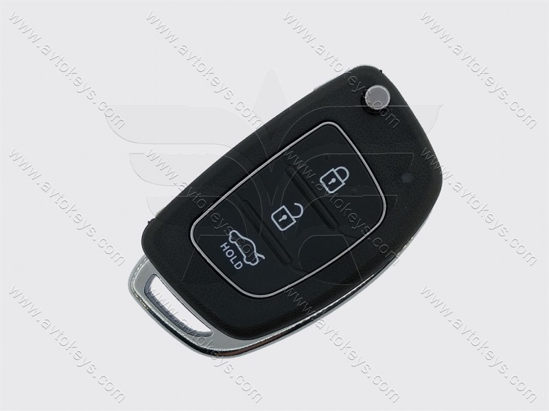 Корпус викидного ключа Hyundai 3 кнопки, лезо TOY49