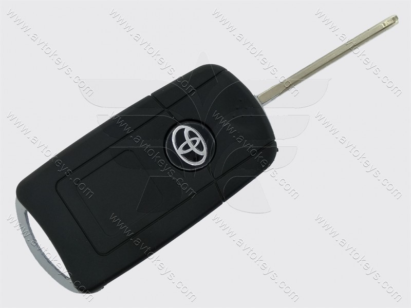 Корпус викидного ключа Toyota 3 кнопки, лезо TOY43, під переробку