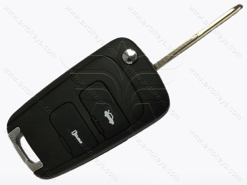 Корпус викидного ключа Chevrolet Epica 2 кнопки, лезо DWO5