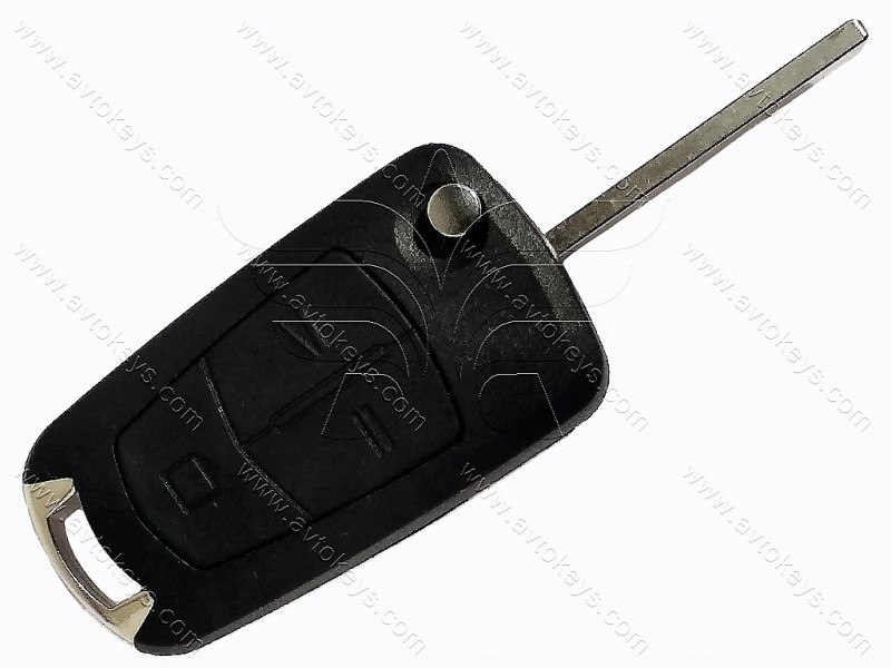 Корпус викидного ключа Opel Astra, Vectra та інші, 3 кнопки, лезо HU100