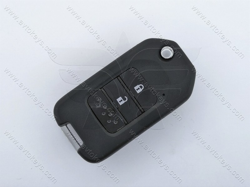 Корпус викидного ключа Honda Accord, Civic, CR-V та інші, 2 кнопки, лезо HON66, тип 2