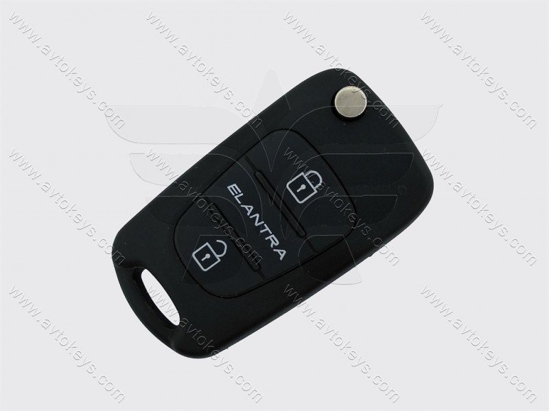 Корпус викидного ключа Hyundai Elantra 3 кнопки, лезо HYN14R