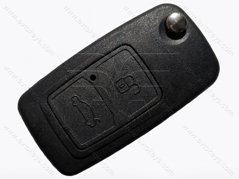 Корпус викидного ключа Chery A3, A5, Tiggo (T11), 2 кнопки, праве лезо