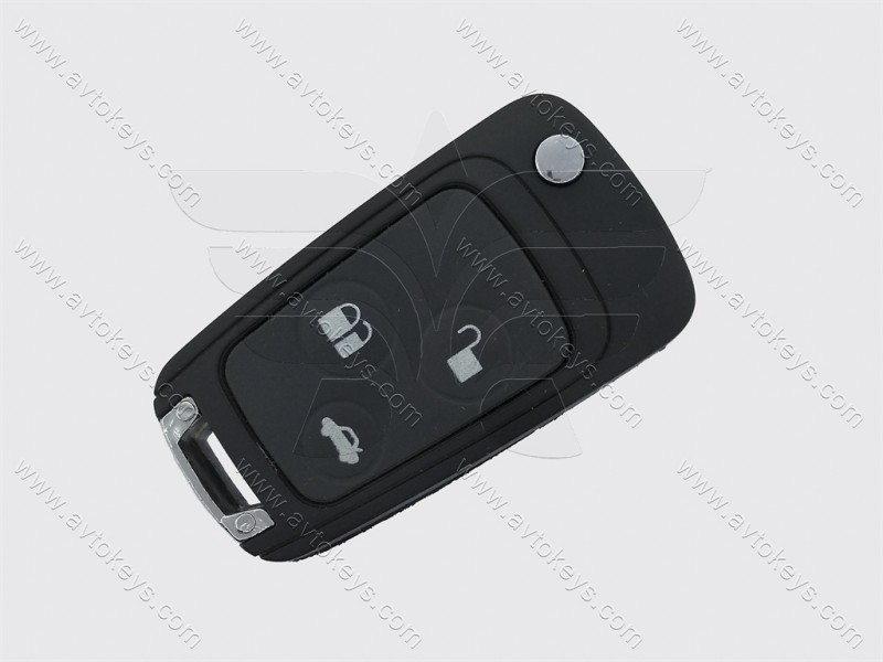 Корпус викидного ключа Ford Focus та інші, 3 кнопки, лезо FO21, під переробку